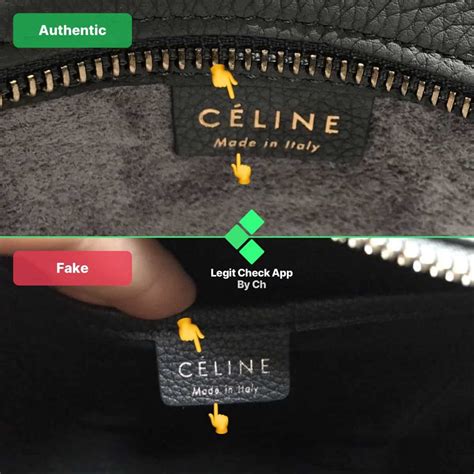 how to identify a fake celine bag|celine bag authenticity check.